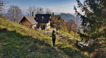 Herbstwanderung zur Mühlbacherhütte im Grazer Bergland  | © Region Graz | Weges