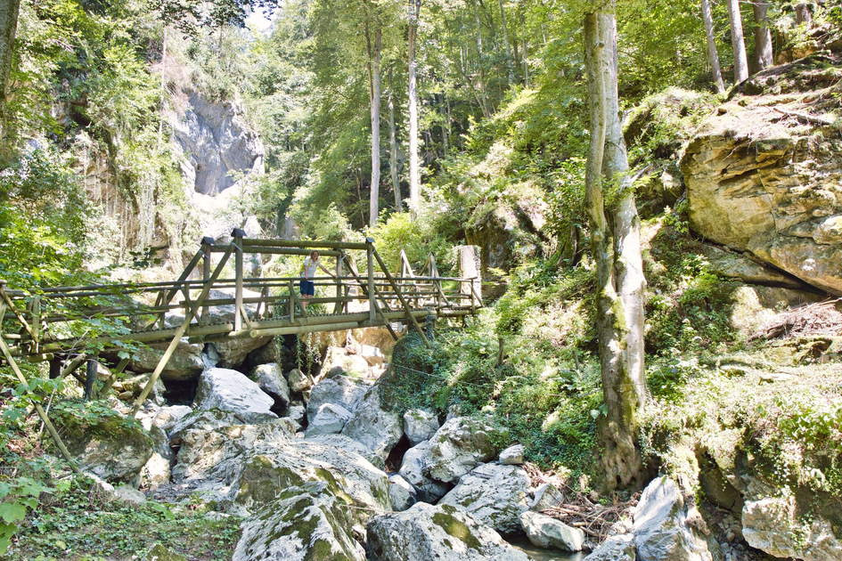 Wandern in der Kesselfallklamm | © WEGES | Weges