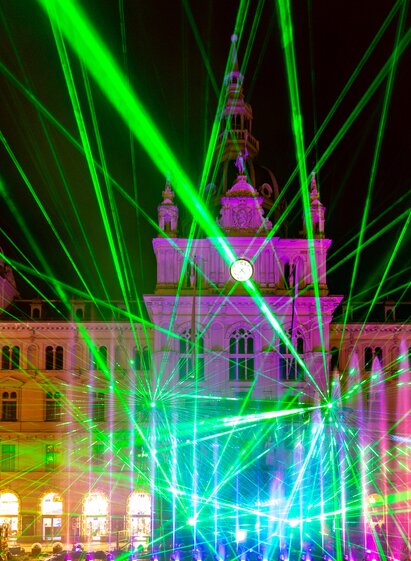 New Year's Eve spectacle on Graz main square - experience New Year's Eve in the Graz Region.