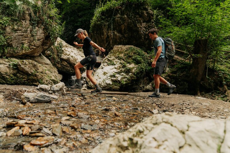 Wandern durch die Kesselfallklamm | © Region Graz | studio draussen