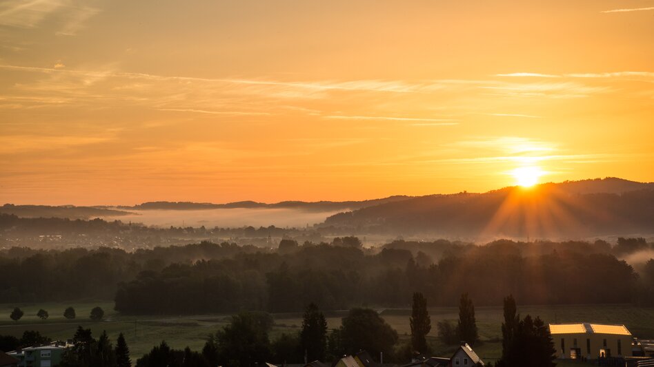 Sonnenaufgang in Kalsdorf bei Graz