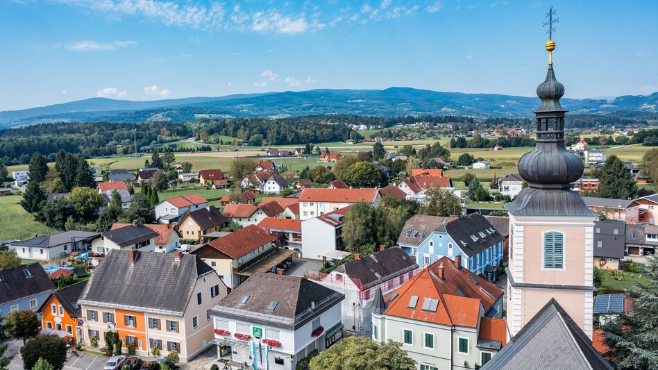 Blick auf Mooskirchen