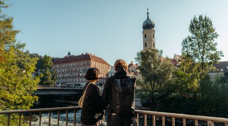 Graz an der Mur – Blick auf Franziskanerkirche | © TV Region Graz | studio draussen