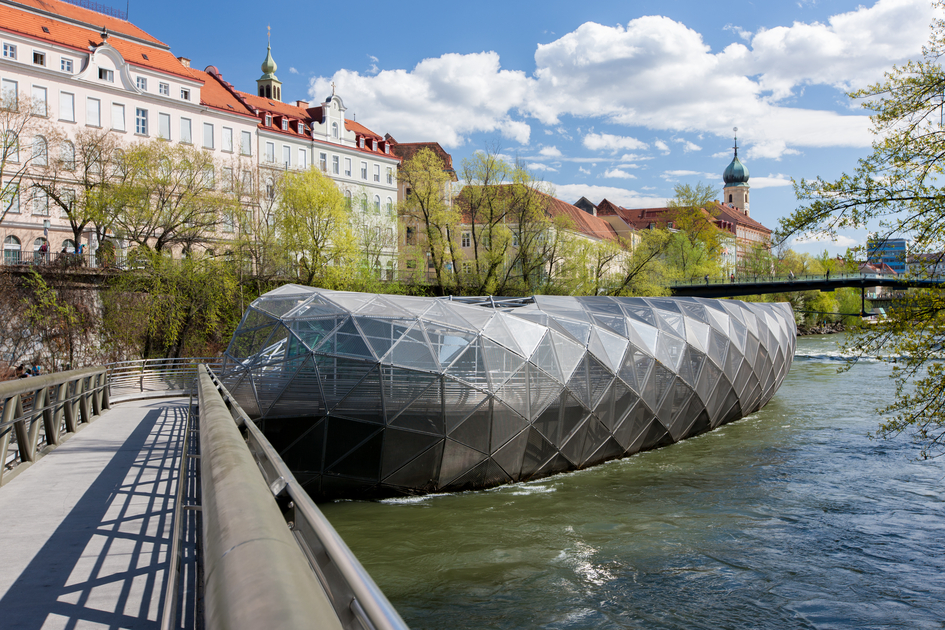 Murinsel | © Graz Tourismus | Harry Schiffer