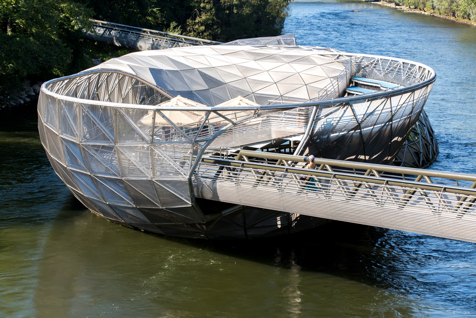 Murinsel Graz | © Graz Tourismus | Harry Schiffer