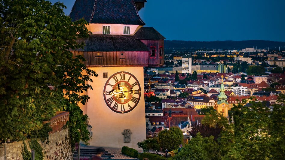 Uhrturm Graz | © Graz Tourismus | Werner Krug