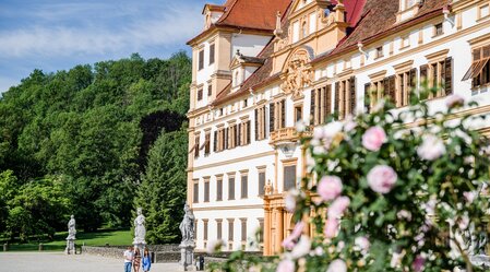 Schloss Eggenberg in Graz mit barocker Fassade und Schlossgarten | © MICHAELA PFLEGER | MICHAELA PFLEGER