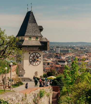 Schlossberg Uhrturm | © Region Graz | studio draussen