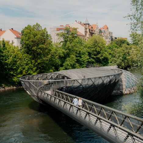Murinsel Graz | © Region Graz | studio draussen