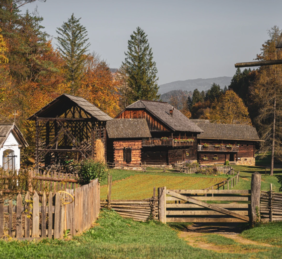 Österreichisches Freilichtmuseum Stübing im Herbst | © Region Graz | Bernd Grosseck