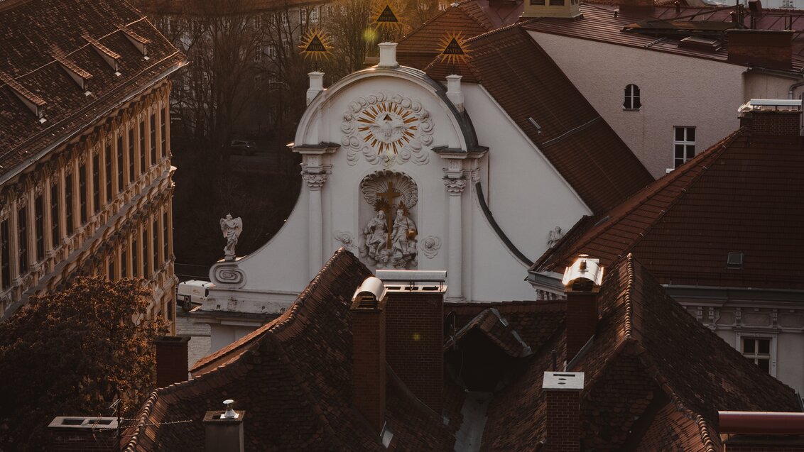 Graz Old Town in Warm Evening Light | © Graz Region | Johannes Bitter