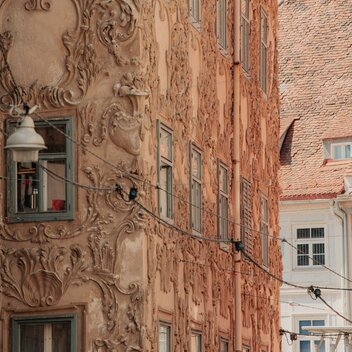 Barocke Fassadenkunst in Graz | © Region Graz | studio draussen