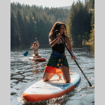 Stand-Up-Paddeln am Hirzmannstausee | © Region Graz | studio draussen