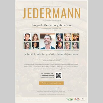 Jedermann Graz Plakat | Jedermann Theater