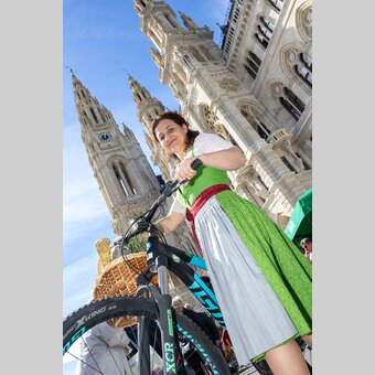 Mit dem Rad zum Steiermark Frühling in Wien | © Region Graz | Harry Schiffer