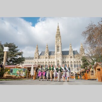 Steiermark Frühling vor dem Wiener Rathaus erleben | © STG | Strasser