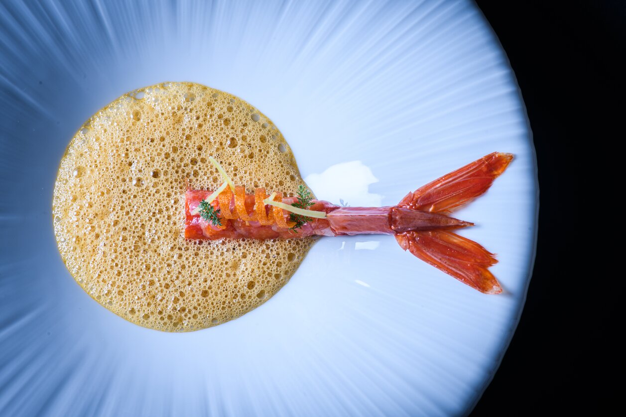 Gourmetgericht im Restaurant Goldene Birn Graz | © Parkhotel Graz | Jürgen Schmücking
