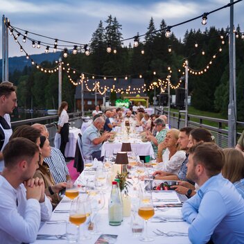 Vollmund am Packer Stausee – Dinner mit Seeblick | © Region Graz | Wolfgang Hummer 