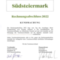 Kundmachung Rechnungsabschluss 2022 - TV Südsteiermark.pdf