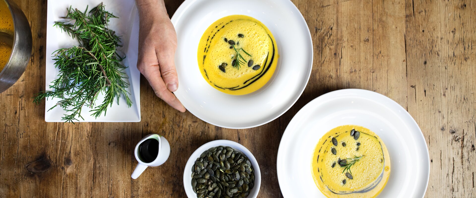 Kürbiscremesuppe in der Gastwirtschaft Tanzmühle | © TVB Südsteiermark | Nadine Geuter Photography