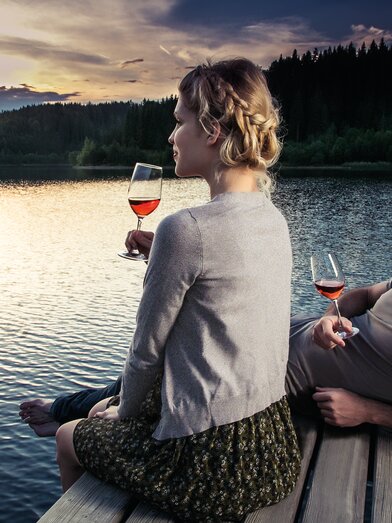 Stausee Soboth Abendstimmung | © TVB Südsteiermark | Lupi Spuma