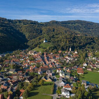 Ortskern von Bad Schwanberg | © Schilcherland Steiermark | Christian Freydl
