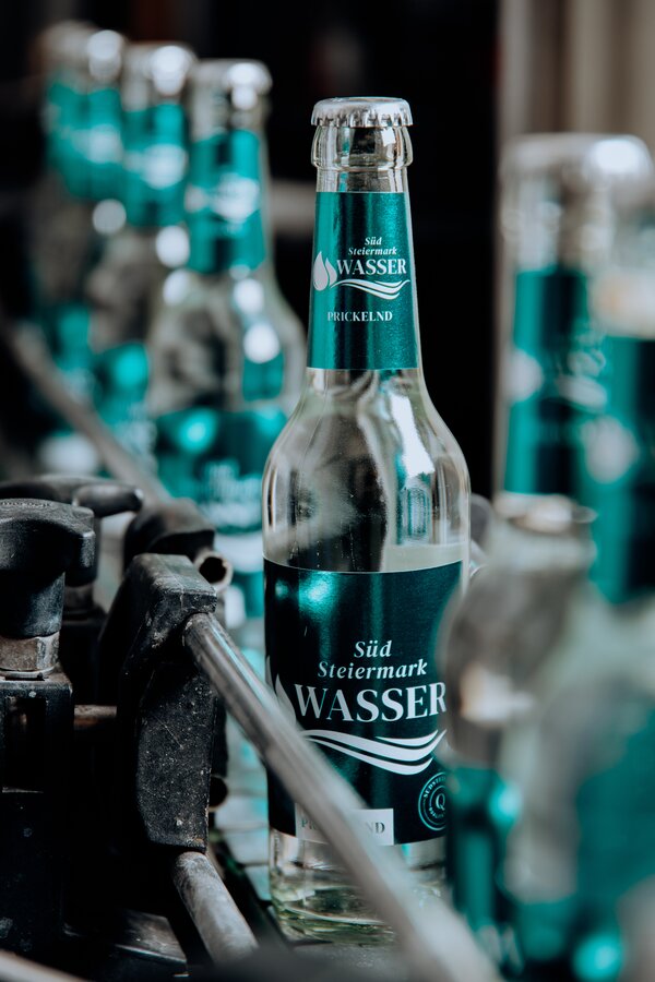 Abgefülltes Südsteiermark Wasser aus Eibiswald