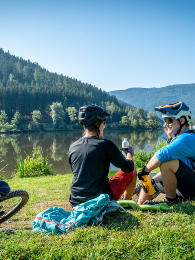 Pause am Trabochersee | © Erzberg-Leoben | Jesse Streibl