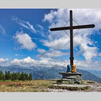 Gipfelkreuz Bremstein  | © TV Erzberg Leoben | WEGES OG