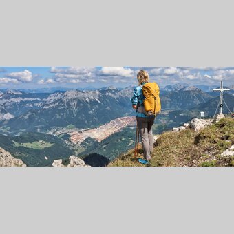 Blick auf den Erzberg vom Stadelstein | © TV Erzberg Leoben | WEGES OG