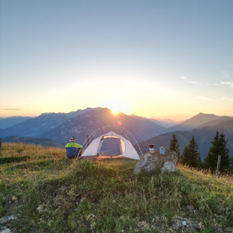 Zelten am Berg | © Erzberg-Leoben | Alpfox