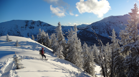Schneeschuhwanderung Gscheideggkogel | © TV Erzberg Leoben | WEGES OG