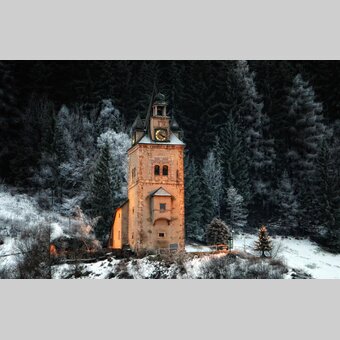 Schichtturm Winter | © Erzberg-Leoben | M. Pezmann