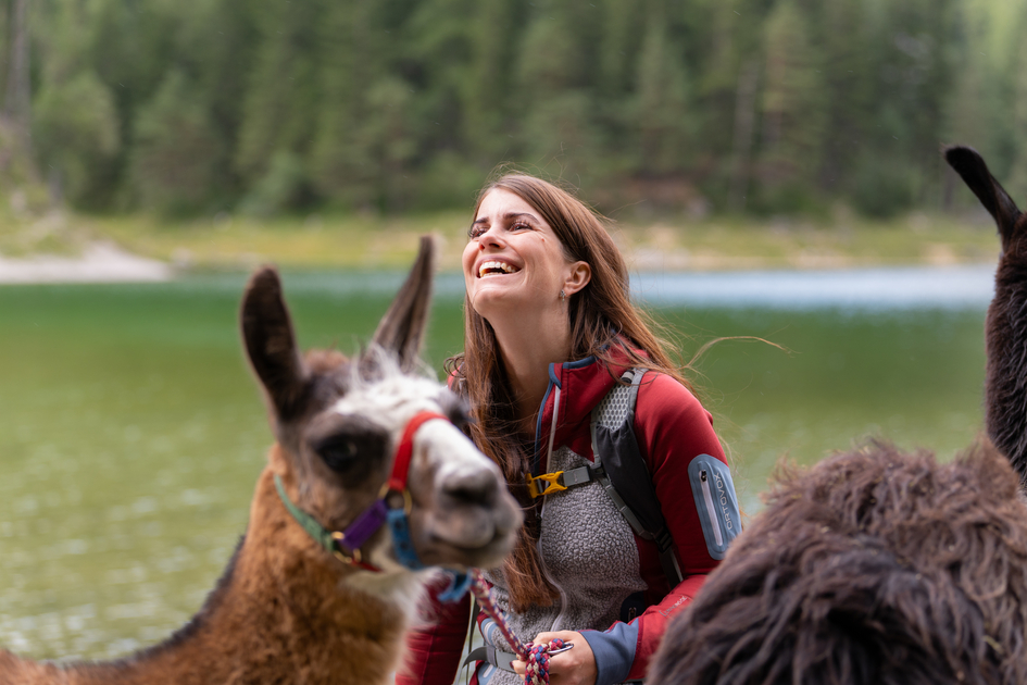 Lama-Trekking am Grünen See | © Erzberg-Leoben | Christoph Trois