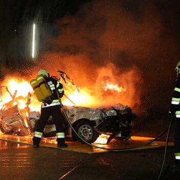 Feuerlöschung | © Abenteuer Erzberg  | Department ZaB