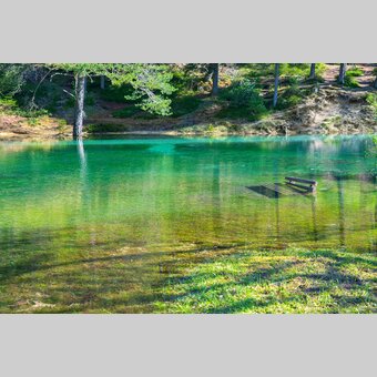 Grüner See auf Höchststand | © Erzberg-Leoben | Eva Rossböck