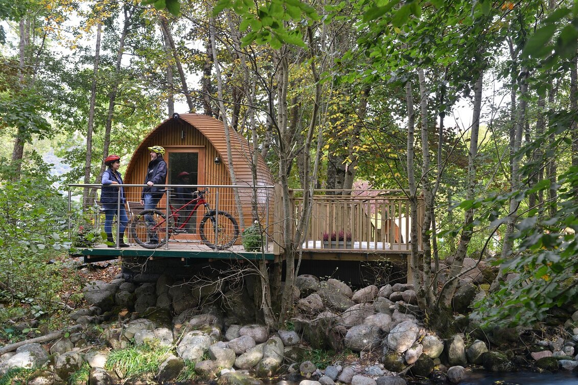 Symbolfoto Glamping in der Natur | © Pixabay | Andreas Hollinger