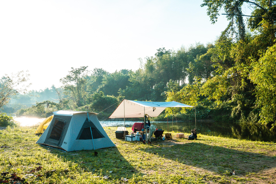 Symbolfoto Campen im Grünen | © Pixabay | itubb
