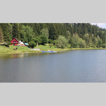 Skijak bei Michi's Seeschenke am Trabochersee | © Erzberg-Leoben | Lisa Hessenberger