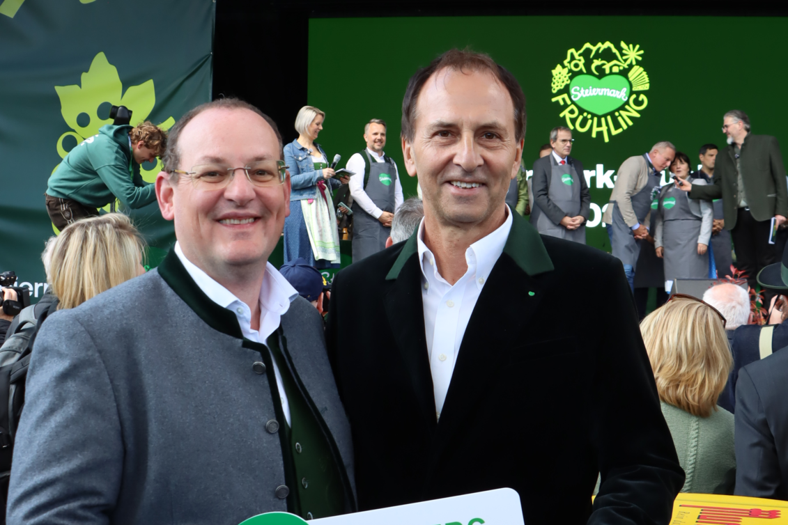 Markus Leitner+RudolfTischhart am Steiermark Frühling | © Erzberg-Leoben | Lisa Hessenberger
