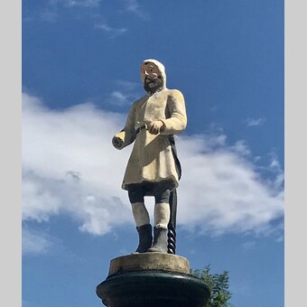 Bergmann Statue | © TV Erzberg Leoben | erzbergleoben (IG)