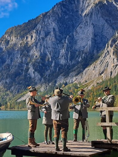 Weisenbläsertreffen Leopoldsteinersee 2024 | © Erzberg-Leoben