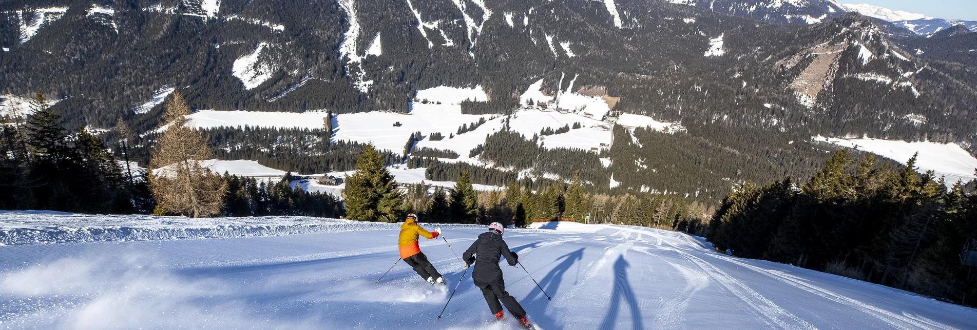 Skifahren im Murtal - Steiermark | © Erlebnisregion Murtal | Tom Lamm | Nur im Zusammenhang mit dem Tourismusverband Murtal/ der Erlebnisregion Murtal und Skifahren verwenden.