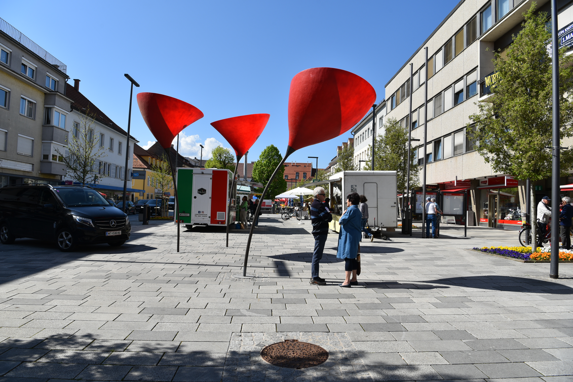 Knittelfeld Hauptplatz | © Erlebnisregion Murtal | Selina Senft