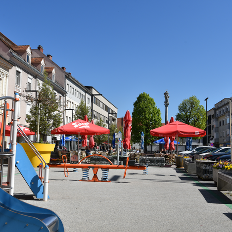 Knittelfeld Hauptplatz | © Erlebnisregion Murtal | Selina Senft