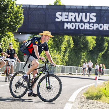 F1 GP AUT Take the bike | © Red Bull Ring  | Michael Jurtin