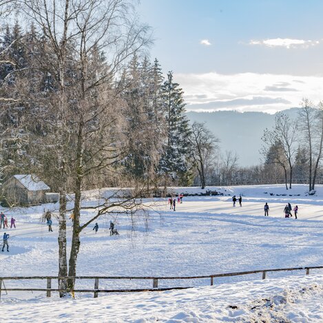 Eislaufen Weiermoarteich | © Erlebnisregion Murtal | Anita Fössl