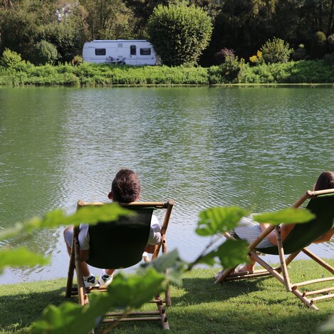 Entspannung am Campingplatz Murinsel im Murtal | © Erlebnisregion Murtal | Erlebnisregion Murtal