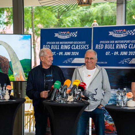 Pressekonferenz - Red Bull Classics | © Red Bull Content Pool