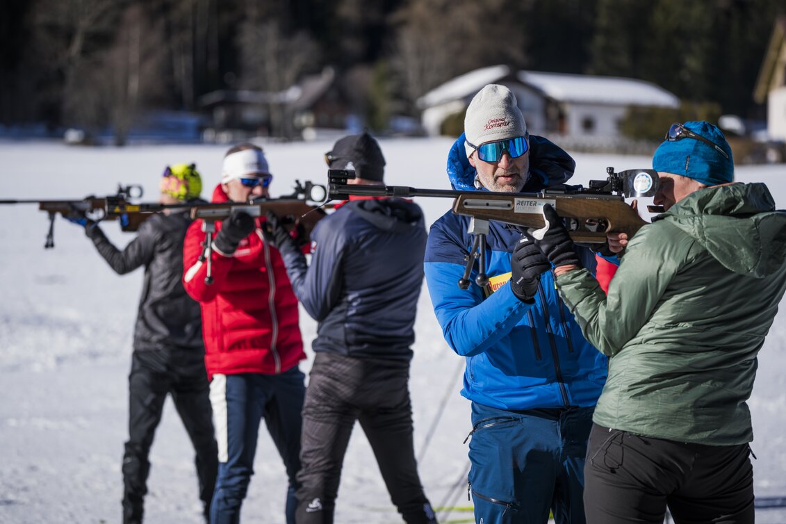 Christoph Sumann mit Teilnehmer | © Philip Platzer |  Philip Platzer